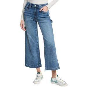 Paige Womens  Anessa Olivin Distressed Carpenter Jean, Blue